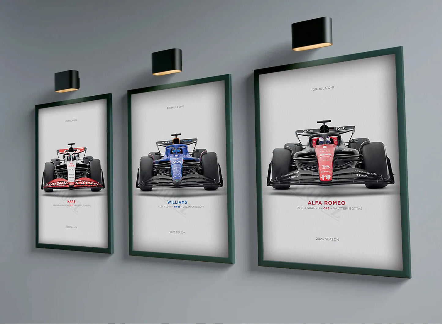 F1 2023 Car Canvas Poster