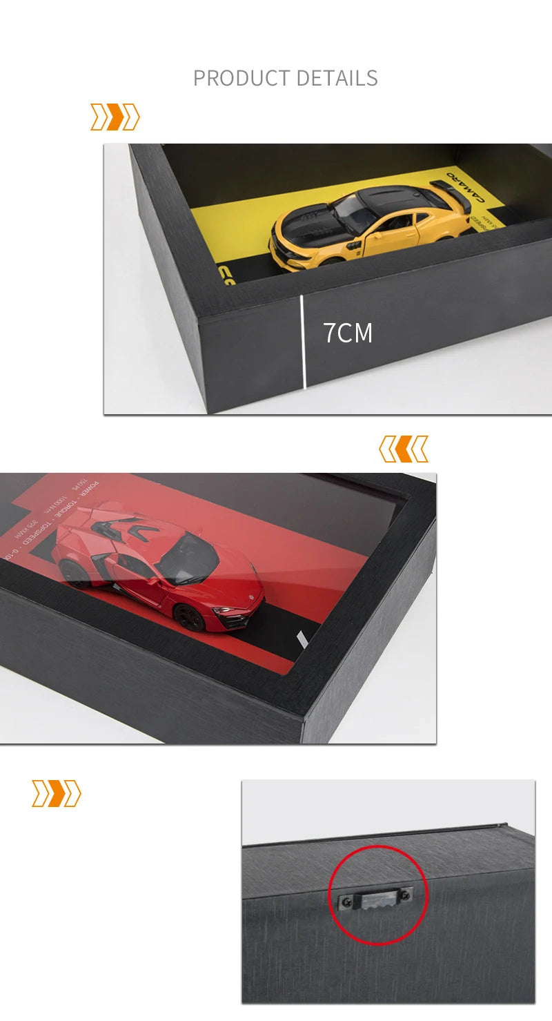 1:32 Framed Hanging Diecast Model Car