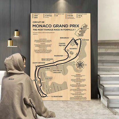 Classic Racetrack Canvas Print