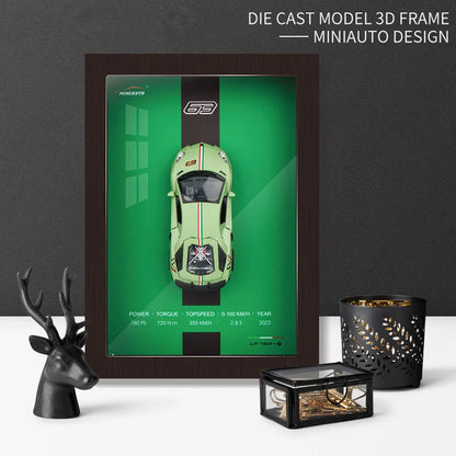 1:32 Framed Hanging Diecast Model Car